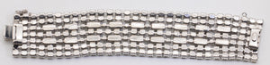 Vintage 1960s Wide Kramer Crystal Bracelet  - JD11199