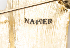 Vintage Napier American Flag Pin - JD11133