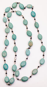 Turquoise Bead Necklace  - JD11213
