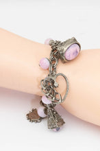 Load image into Gallery viewer, Vintage Signed Weiss Charm Bracelet  - JD11061