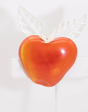 Load image into Gallery viewer, Vintage Red Apple Bakelite and Lucite Pin - JD11157