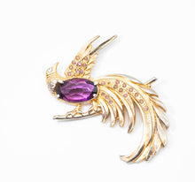Load image into Gallery viewer, Vintage Bird of Paradise Brooch - JD11104