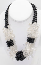 Load image into Gallery viewer, Vintage Glass &amp; Quartz Unusual Necklace - JD11246