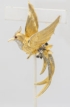 Load image into Gallery viewer, Vintage Boucher Bird Brooch Collectible Book Piece  - JD11310