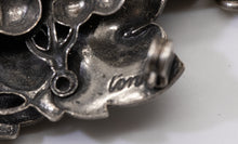 Load image into Gallery viewer, Signed Coro Vintage Sterling Silver Grape Chatelaine  - JD11250