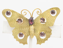 Load image into Gallery viewer, Vintage Signed Czech Butterfly Pin - JD11221 - SOLD OUT