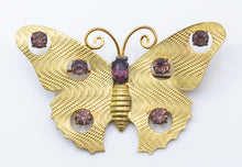 Load image into Gallery viewer, Vintage Signed Czech Butterfly Pin - JD11221 - SOLD OUT