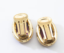 Load image into Gallery viewer, Signed Chr. Dior Clipback Earrings  - JD11219