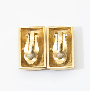 Vintage Guy LaRoche Paris Clip Earrings - JD11096