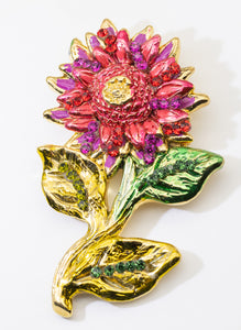 Jacky de G Massive Flower Pin - JD11298