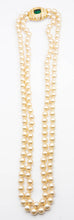 Load image into Gallery viewer, Vintage Signed Joan Rivers Double Long Strand Pearl Necklace  - JD11069