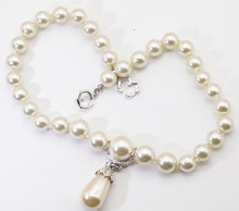 Load image into Gallery viewer, Signed Vintage KJL Pearl Drop Necklace - JD11232