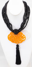 Load image into Gallery viewer, Vintage Kenneth Lane Carved Medallion Necklace  - JD11272 - SOLD OUT