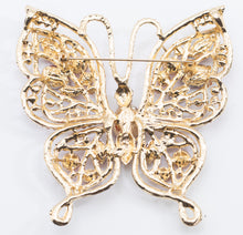 Load image into Gallery viewer, Immense Rhinestone Butterfly Pin  - JD11280