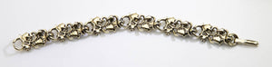 Vintage Signed Lisner Gold Washed Bracelet  - JD11055