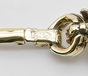 Vintage Signed Lisner Gold Washed Bracelet  - JD11055