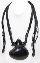 Load image into Gallery viewer, Vintage Monies Multistrand Necklace with Ebony pendant   - JD11251