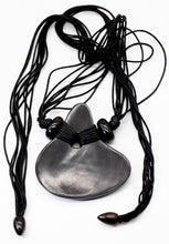 Load image into Gallery viewer, Vintage Monies Multistrand Necklace with Ebony pendant   - JD11251