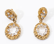 Load image into Gallery viewer, Signed Vintage Panetta Gold Toned Earrings  - JD11258 - SOLD OUT