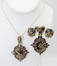 Load image into Gallery viewer, Vintage Juliana Necklace, Pin, and Earring Parure - JD11303