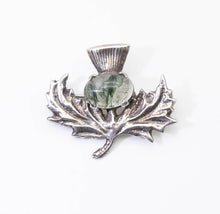 Load image into Gallery viewer, Vintage Signed Robert Allison Scottish Sterling Silver Thistle Pin  - JD11067