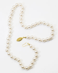 Real Pearl Necklace by Lindenwold Fine Jewelers  - JD11292