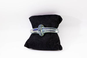 Unusual All Glass Bracelet Deco Design - JD11127