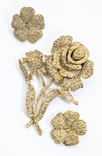 Load image into Gallery viewer, Thelma Deutsch Pin &amp; Earring Set  - JD11160