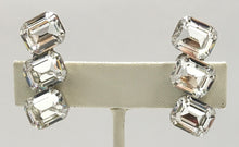 Load image into Gallery viewer, Vintage 1970&#39;s Signed Kirk&#39;s Folly Crystal Earrings