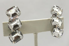 Load image into Gallery viewer, Vintage 1970&#39;s Signed Kirk&#39;s Folly Crystal Earrings