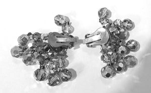 Vintage Silver Color Beads Dandle Earrings