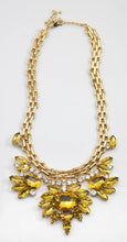 Load image into Gallery viewer, Contemporary Show-stopping Amber Colored Necklace - JD10839