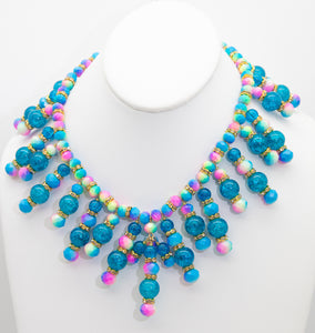 One Of A Kind 1980s Anka Necklace  - JD10789
