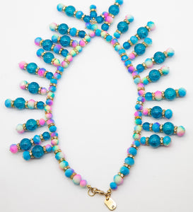 One Of A Kind 1980s Anka Necklace  - JD10789