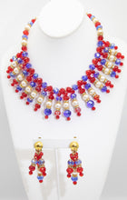 Load image into Gallery viewer, Vintage Anka Necklace and Drop Earring Set  - JD10786
