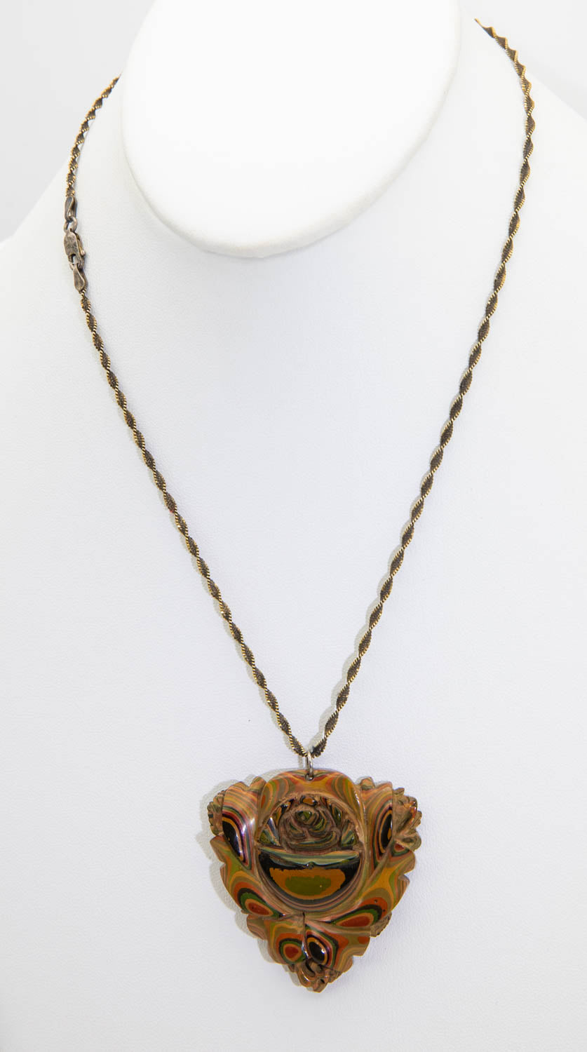 Vintage Bakelite Necklace  - JD10833