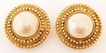 Load image into Gallery viewer, Vintage Signed Chanel Faux Pearl Earrings