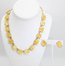 Load image into Gallery viewer, Vintage Signed Coro Necklace and Earring Set  - JD10823