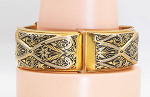 1970s Paneled Design Bracelet   - JD11028