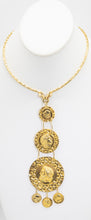 Load image into Gallery viewer, 1980s Coin Drop Necklace - JD10738