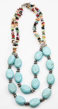 Load image into Gallery viewer, Vintage Magnesite Stone Necklace  - JD10813