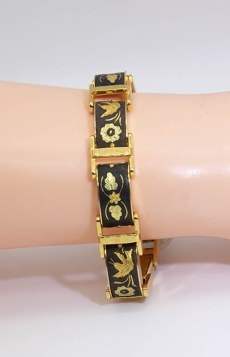 Damascus hot sale gold bracelet