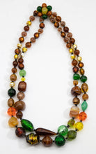 Load image into Gallery viewer, Vintage French Double Strand Glass Necklace - JD10847