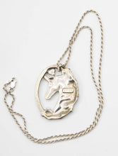 Load image into Gallery viewer, Vintage Sterling Silver Signed Gorham Unicorn Medallion - JD10942
