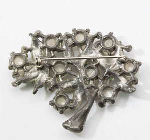 1940s Pot Metal Tree Pin - JD10993