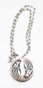 Hopi Vintage Spirit Pendant Necklace - JD11018