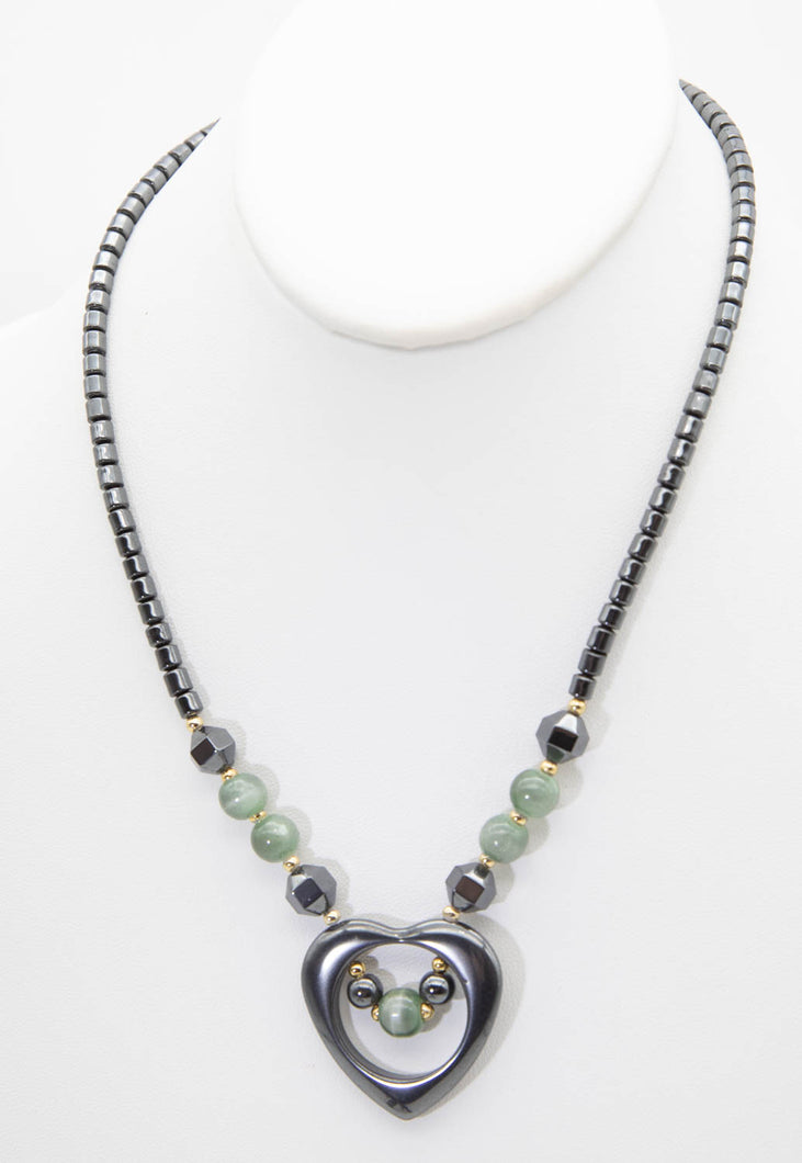 Titanium Heart Necklace  - JD10880