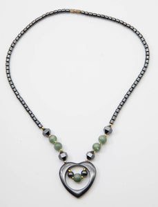 Titanium Heart Necklace  - JD10880