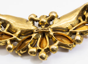 Vintage Hollycraft Butterfly Necklace  - JD10811