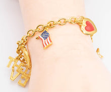 Load image into Gallery viewer, Kenneth Lane Covid Charm Bracelet  - JD10877
